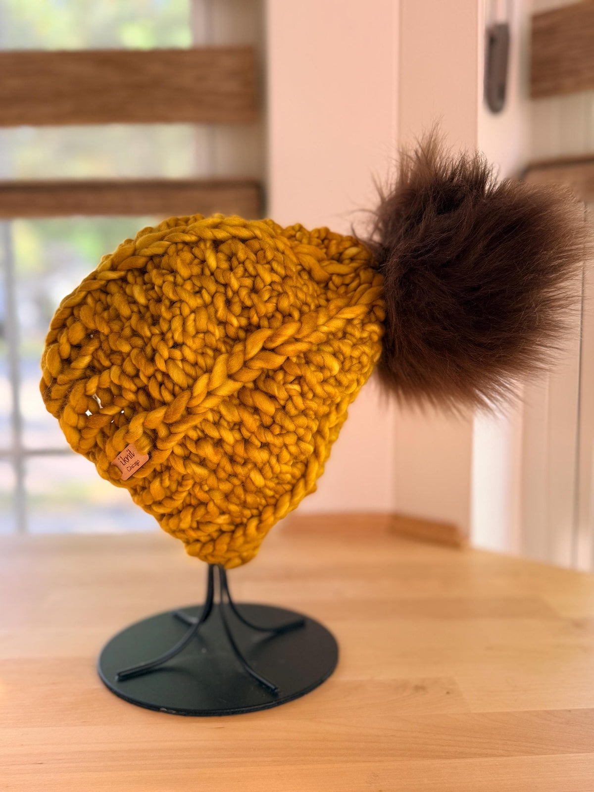 AMBER Super Chunky Knit Beanie
