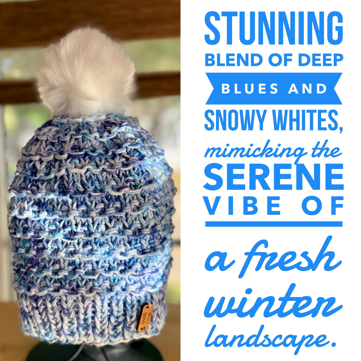 BLUEBIRD DAY Knit Beanie