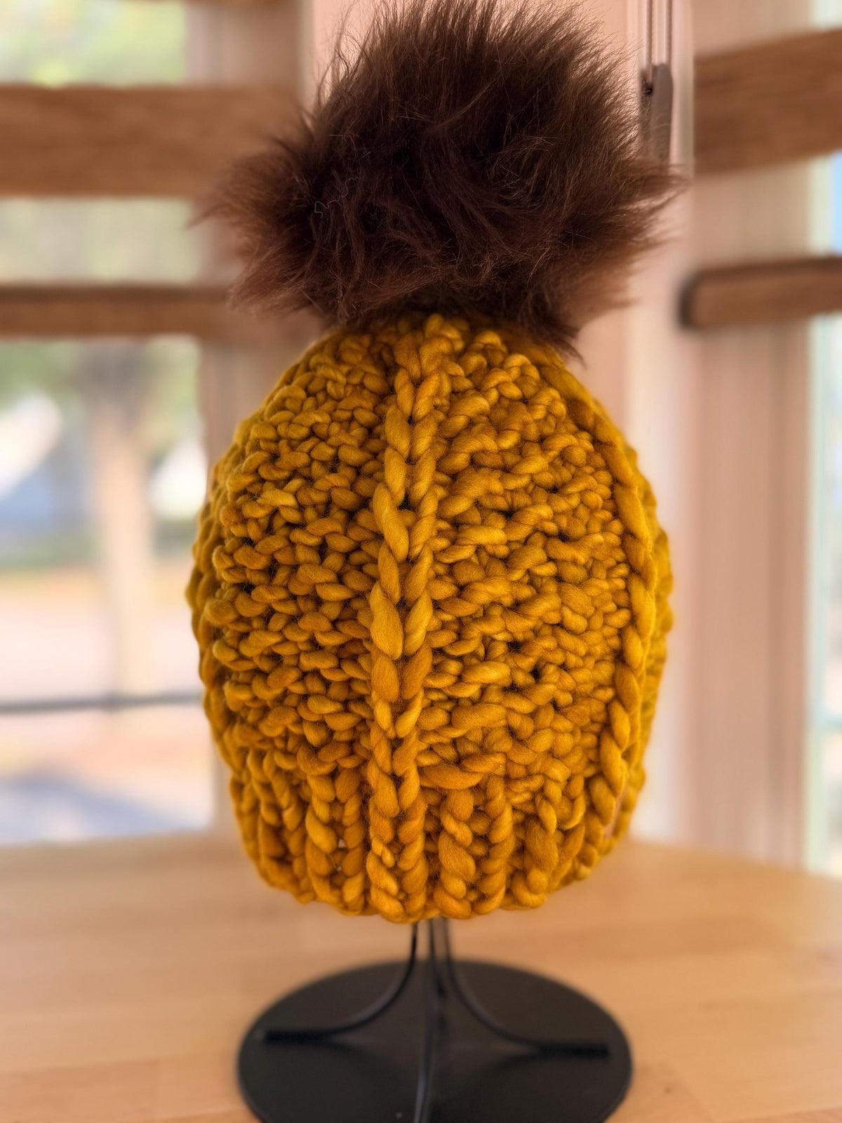 AMBER Super Chunky Knit Beanie