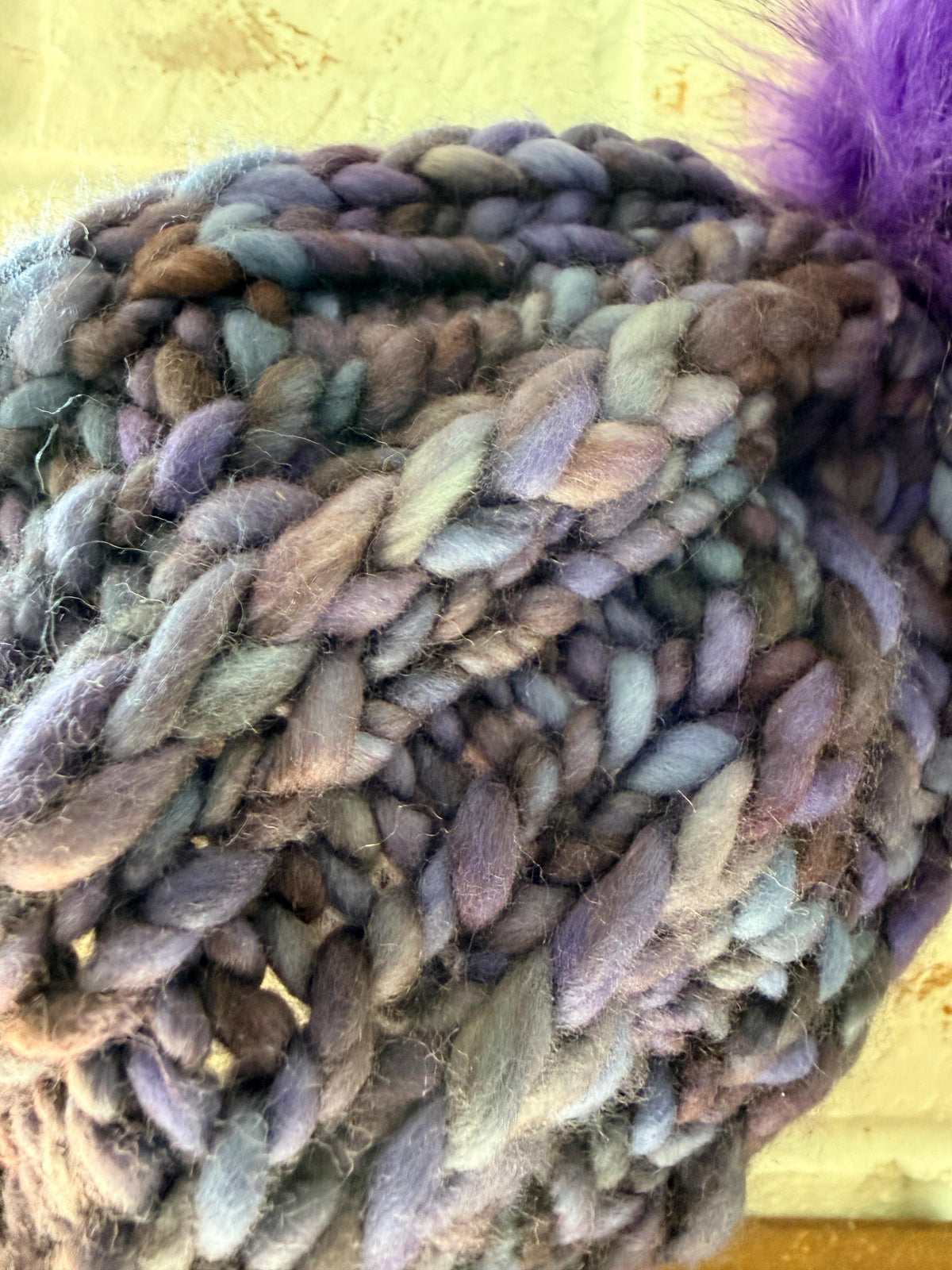 VIVID Hand Knit Merino Wool Beanie