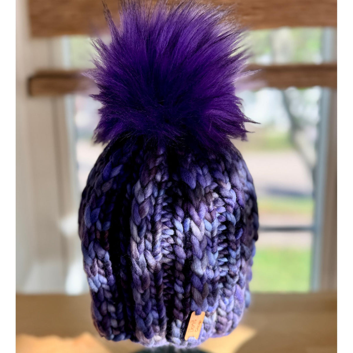 VIVID Hand Knit Merino Wool Beanie