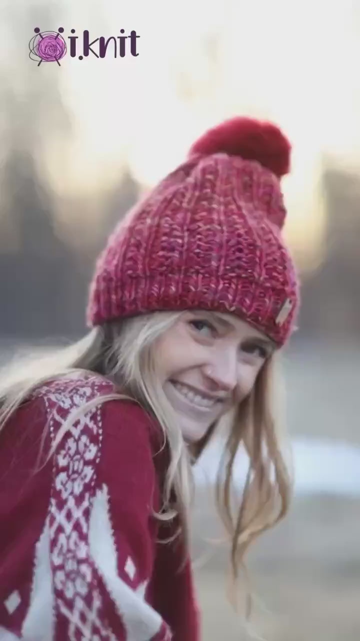 CORRAL Color Knit Beanie