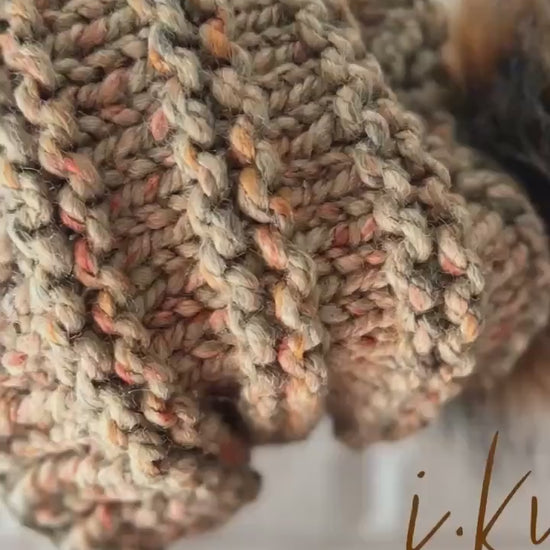 MARSH Ribbed Knit Beanie