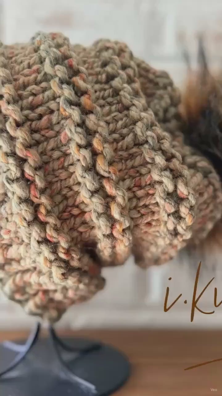MARSH Ribbed Knit Beanie