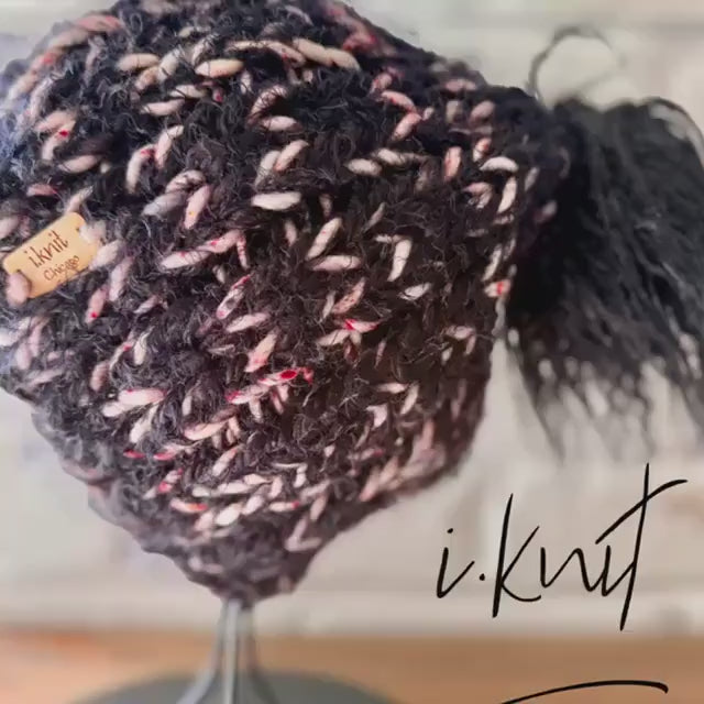 NIGHTFALL Thick Knit Beanie