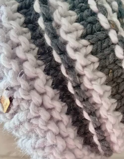 NEGATIVE Chunky Ribbed Knit Beanie