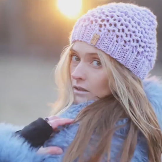 IRIS Boho-Vibe Knit Beanie