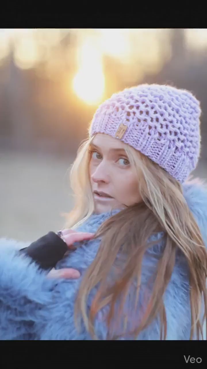 IRIS Boho-Vibe Knit Beanie