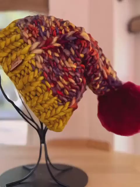 HONEYCOMB Knit Beanie