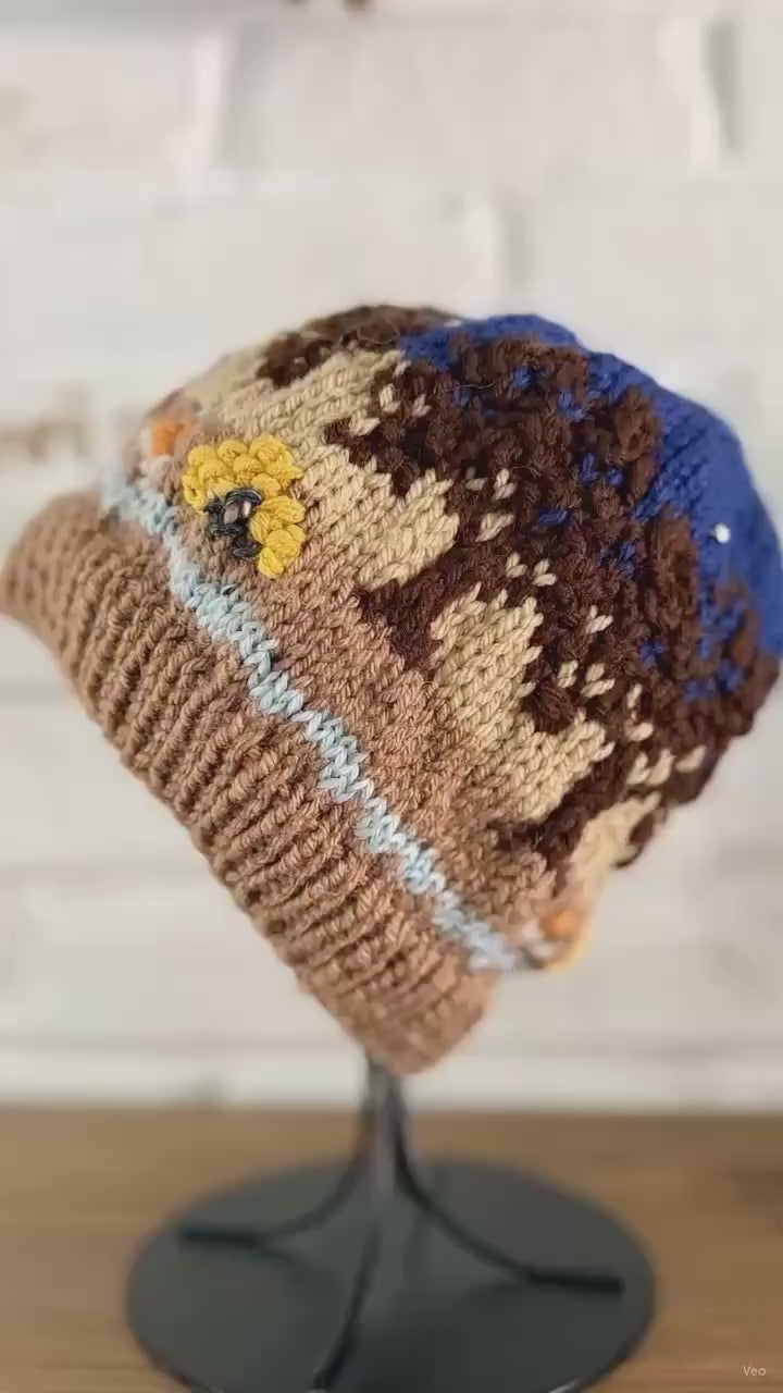 Nancy Bates CALIFORNIA Knit Beanie