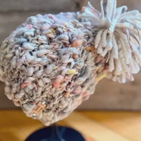 PEACH PARFAIT Chunky Knit Beanie